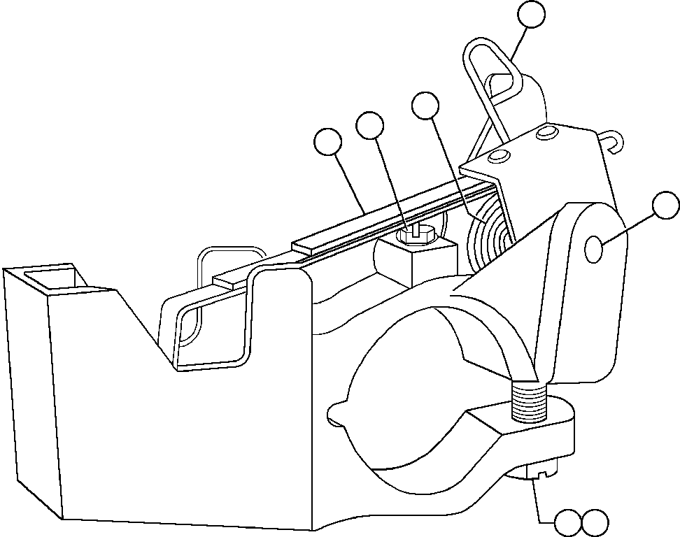 Пружинный штифт VJ7853 KOMATSU