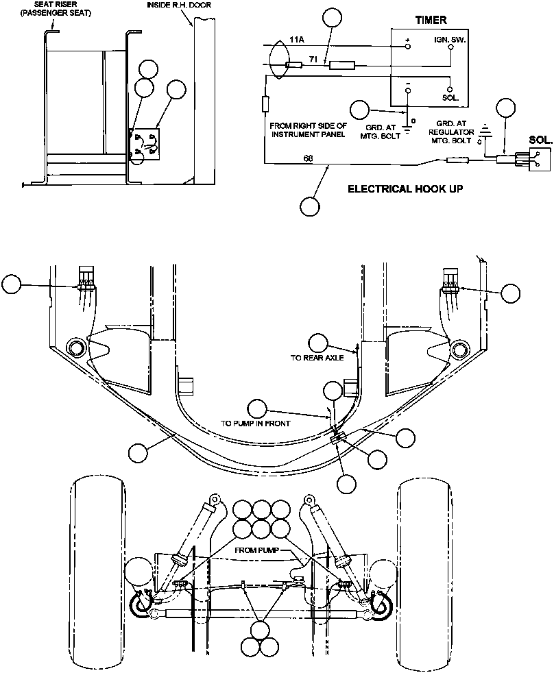 Кабель TY6625 KOMATSU