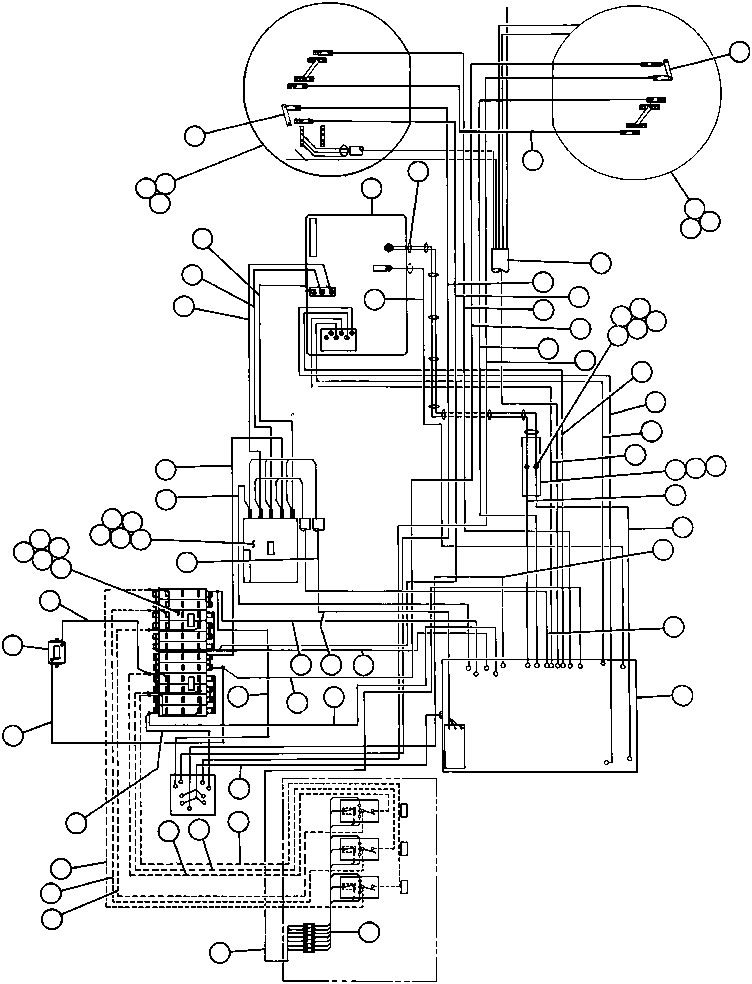 Кабель - 7J1 (LOAD TEST BOX TO CONTROL CABINET) CH1096 KOMATSU