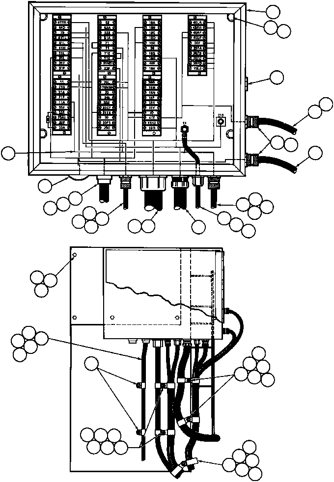 HARNESS, ENGINE (SEE ENGINE WIRING PAGE) YA1865 KOMATSU