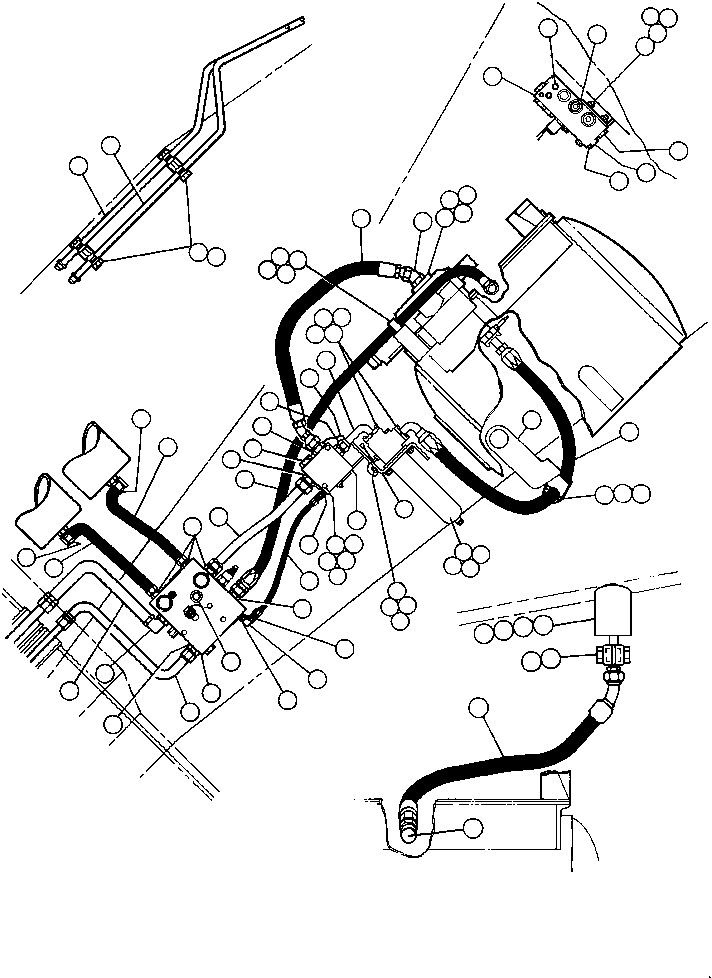 UNLOADER VALVE ASSM (SEE INDEX) PB6491 KOMATSU