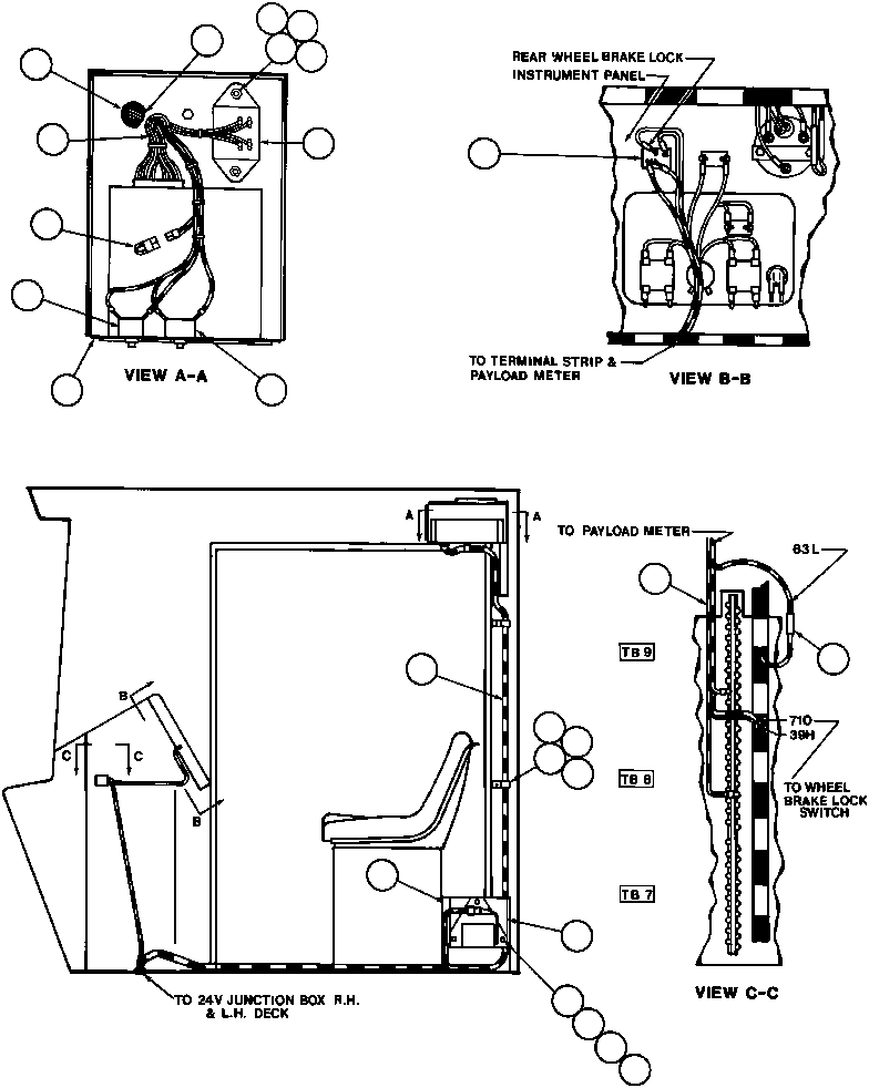 HARNESS, CONTROL BOX YA2250 KOMATSU