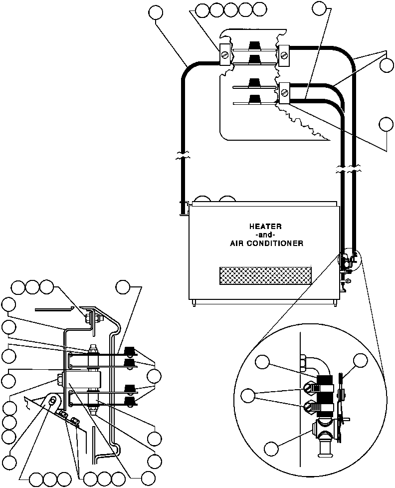 KNOB, CONTROL (1) PB5358 KOMATSU