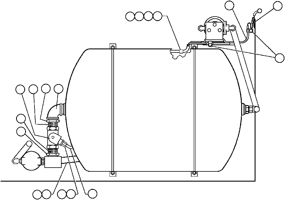Жгут проводов TY7593 KOMATSU