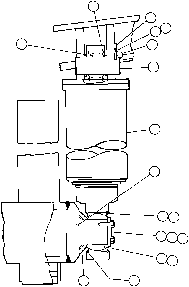 SHAFT, HOIST BEARING TX1053 KOMATSU