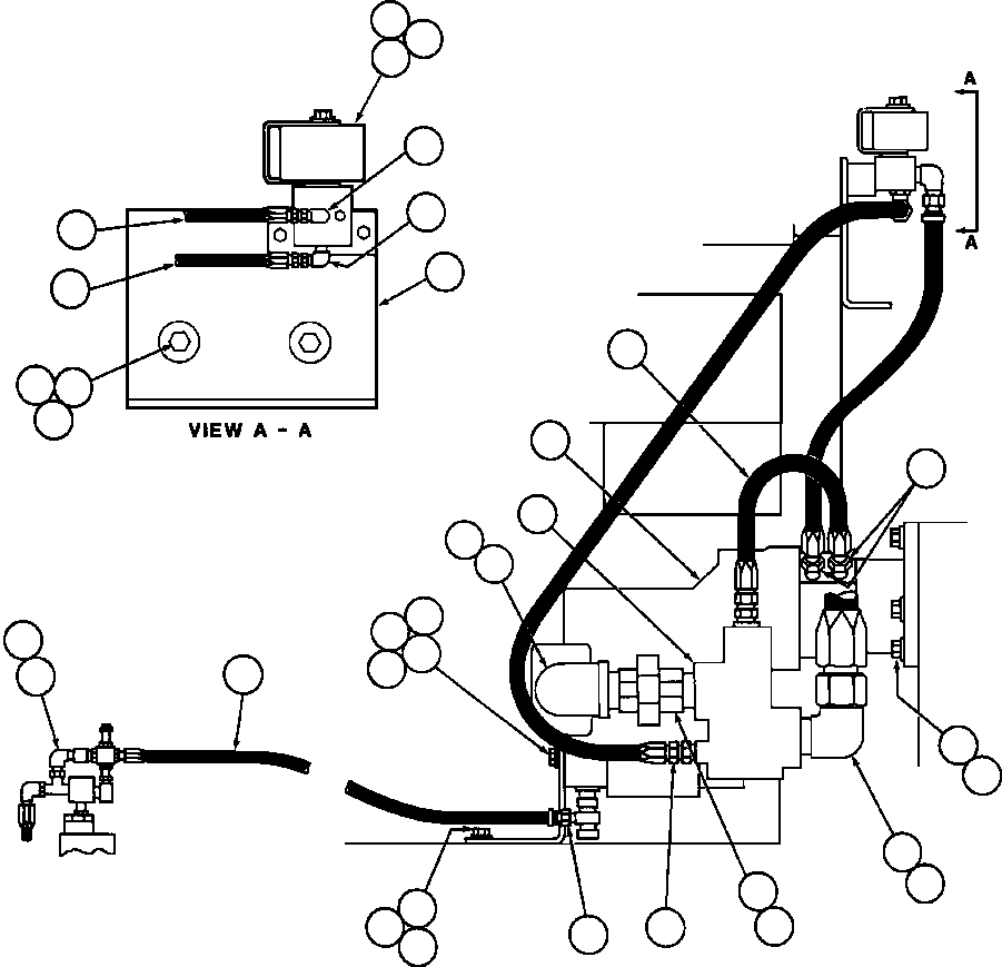 Шланг HA0189 KOMATSU