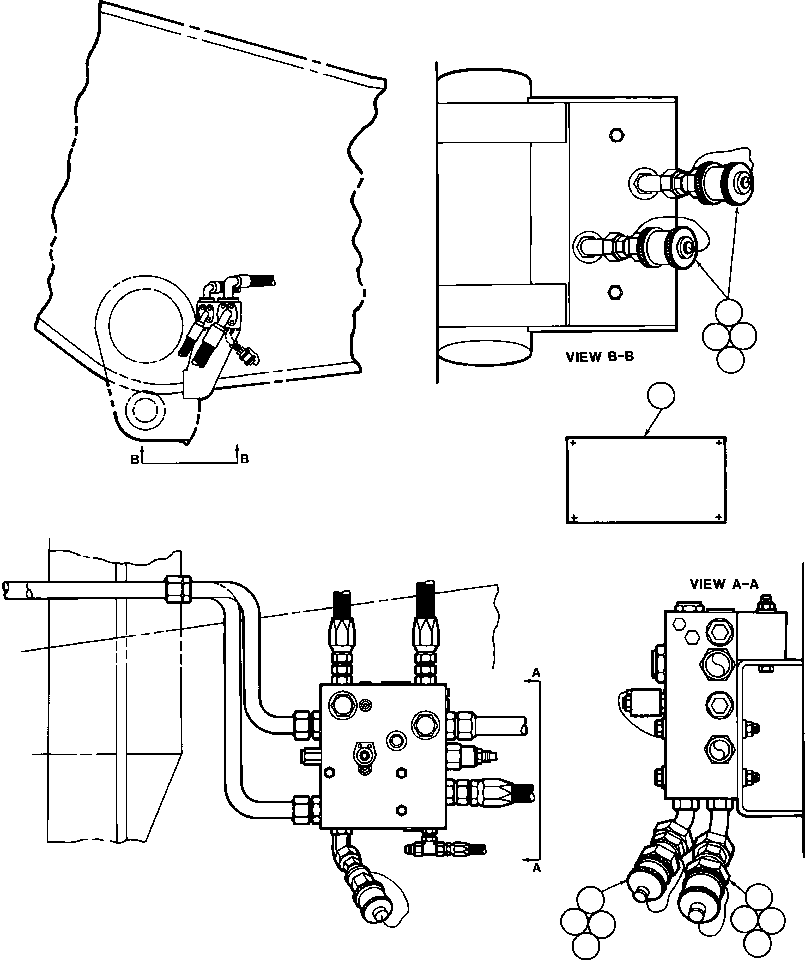 Прямой переходник VH0579 KOMATSU