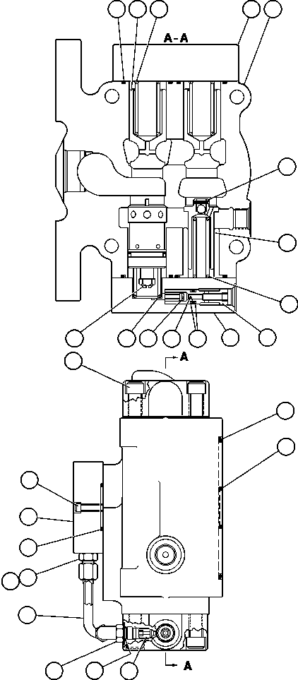 POPPET, RESTRICTOR (3) VE6191 KOMATSU