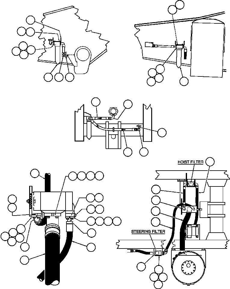 Шланг HA6494 KOMATSU