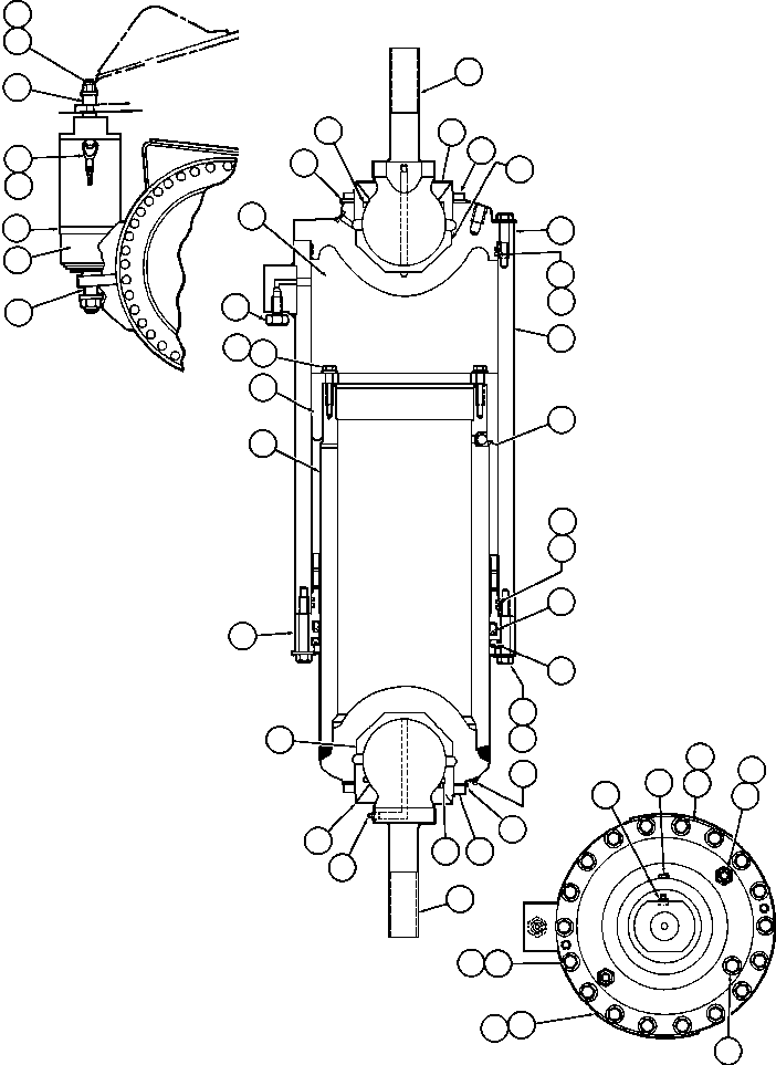 RETAINER, BALL EC8176 KOMATSU