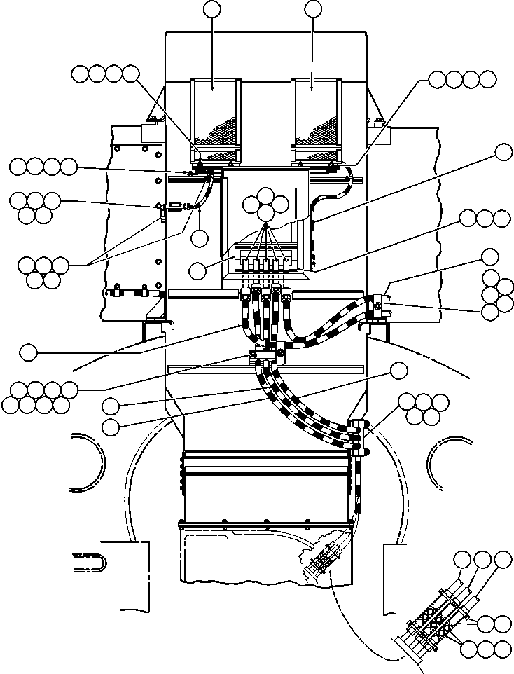 Жгут проводов EC9108 KOMATSU
