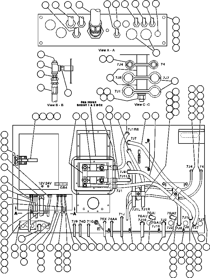 CABLE (WHEEL SPEED AND TEMP SENSOR WIRING) ED3914 KOMATSU