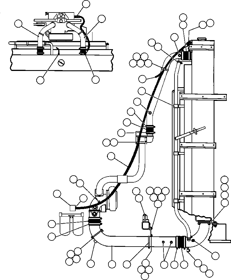 Шланг VM4265 KOMATSU
