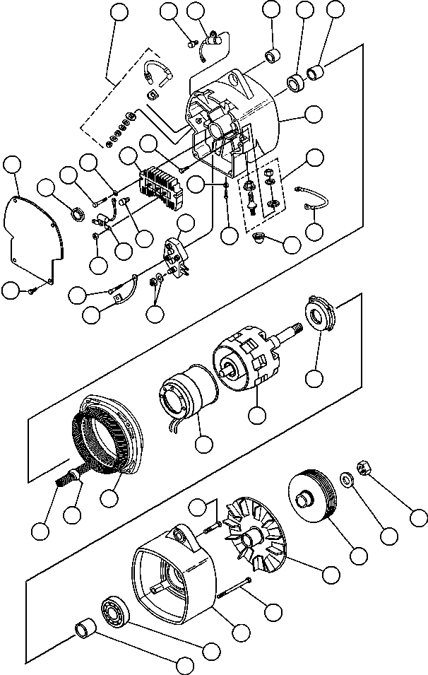 SCREW & WASHER 1268267H1 KOMATSU