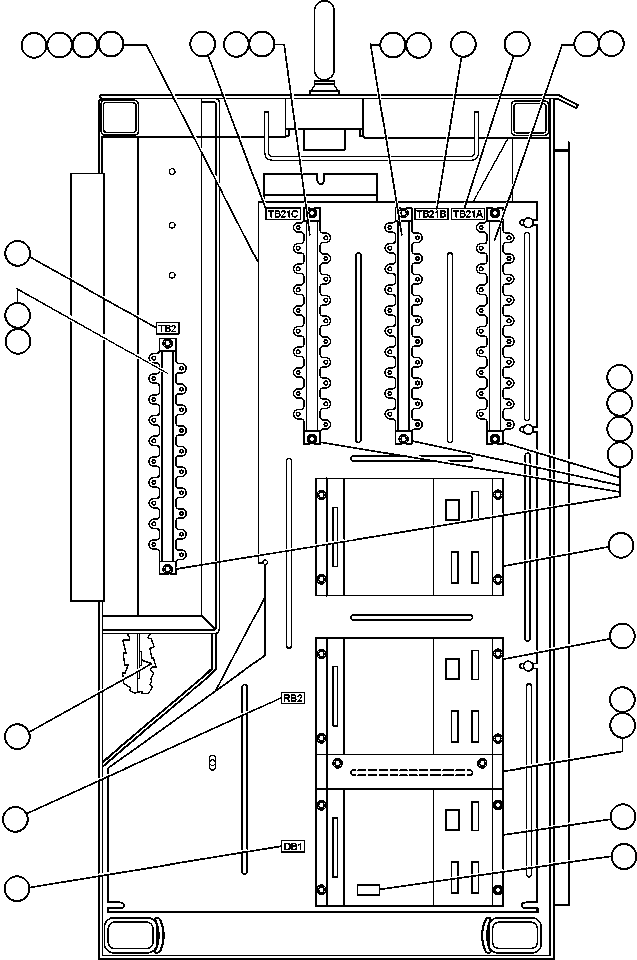 STRIP, CIRCUIT IDENTIFICATION WB2255 KOMATSU