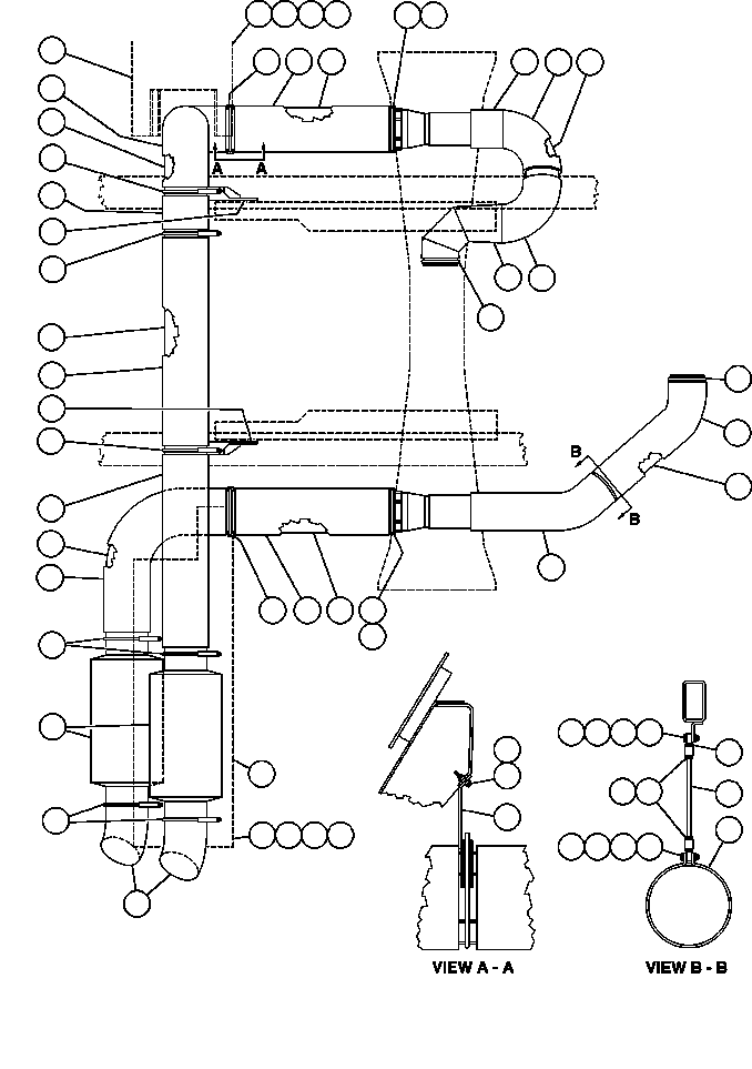 SUPPORT, MUD FLAP - R.H. ED6706 KOMATSU