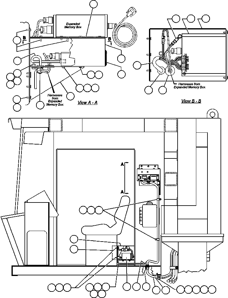 CONTROL BOX, PAYLOAD METER (SEE FIG 40422) EC0756 KOMATSU