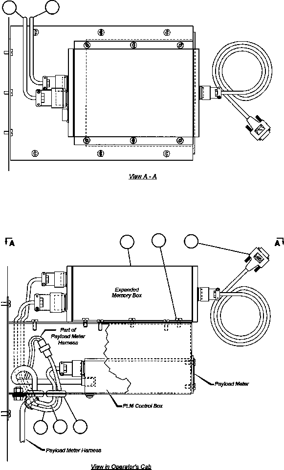 HARNESS, POWER EXPANDED MEMORY ED5823 KOMATSU