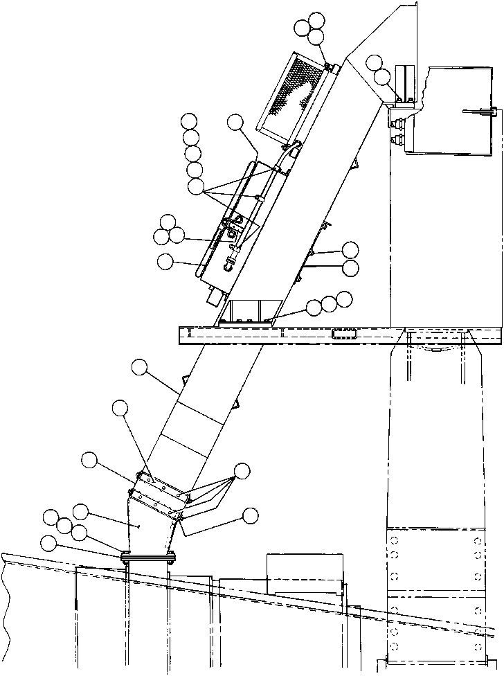 DUCT, INLET YA2031 KOMATSU