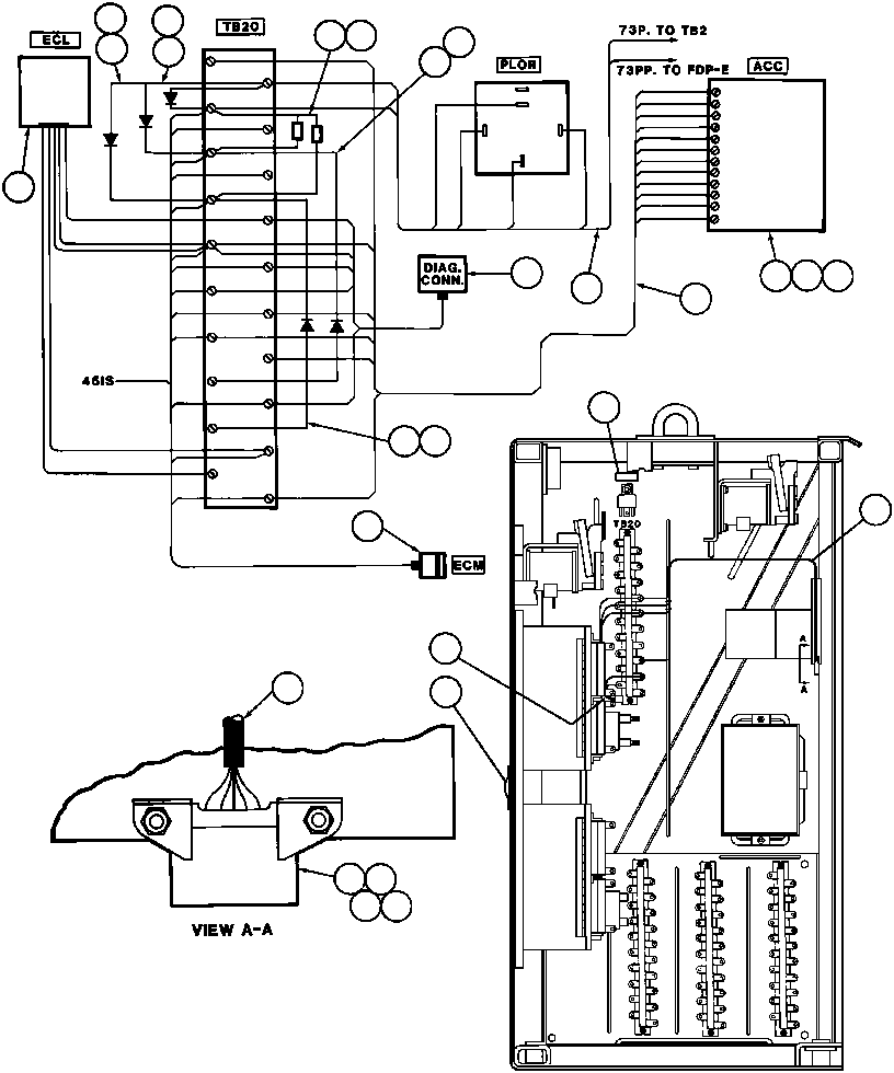 HARNESS, DIAGNOSTIC CONNECTOR EB1648 KOMATSU