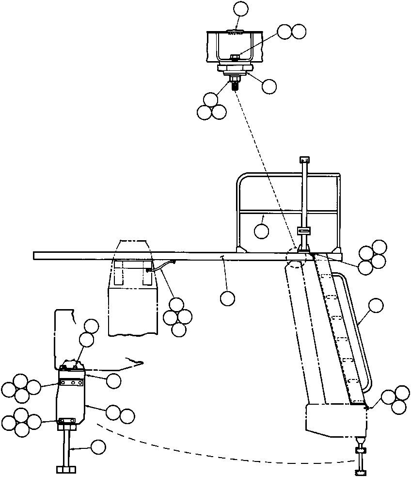 HANDRAIL - R.H. EB8122 KOMATSU