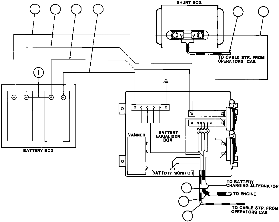 HARNESS, DDEC - 12 VOLT EB8897 KOMATSU