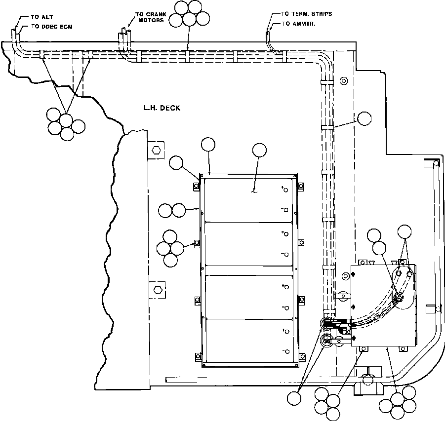 BATTERY EQUALIZER BOX ASSM (SEE INDEX) EC8248 KOMATSU