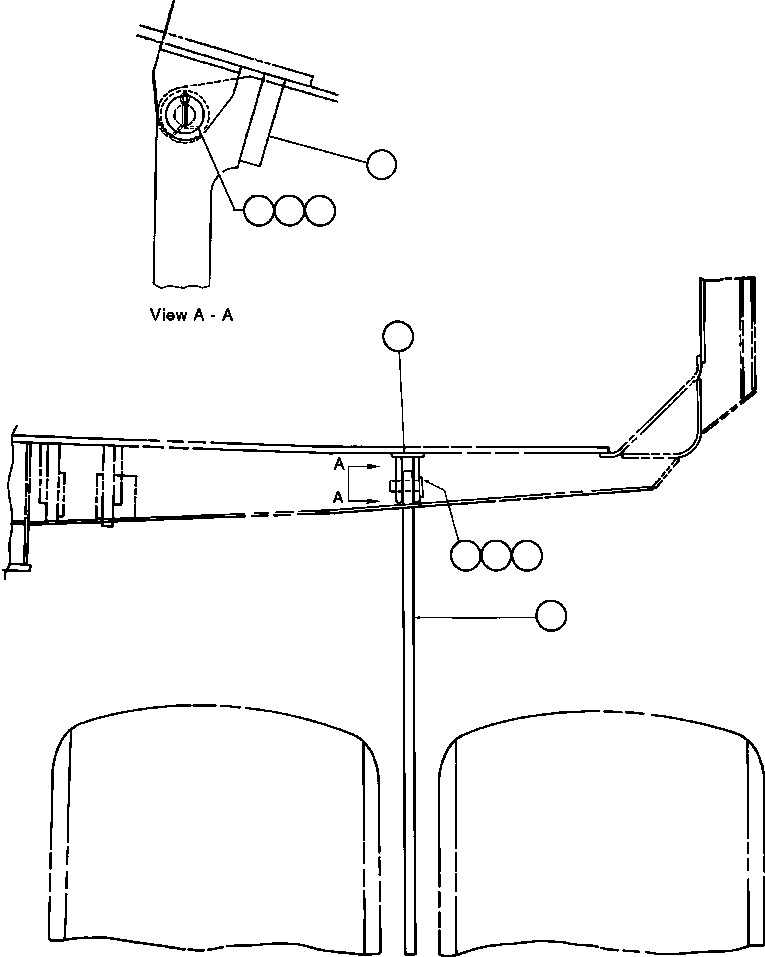 BLOCK, STOP TZ5591 KOMATSU