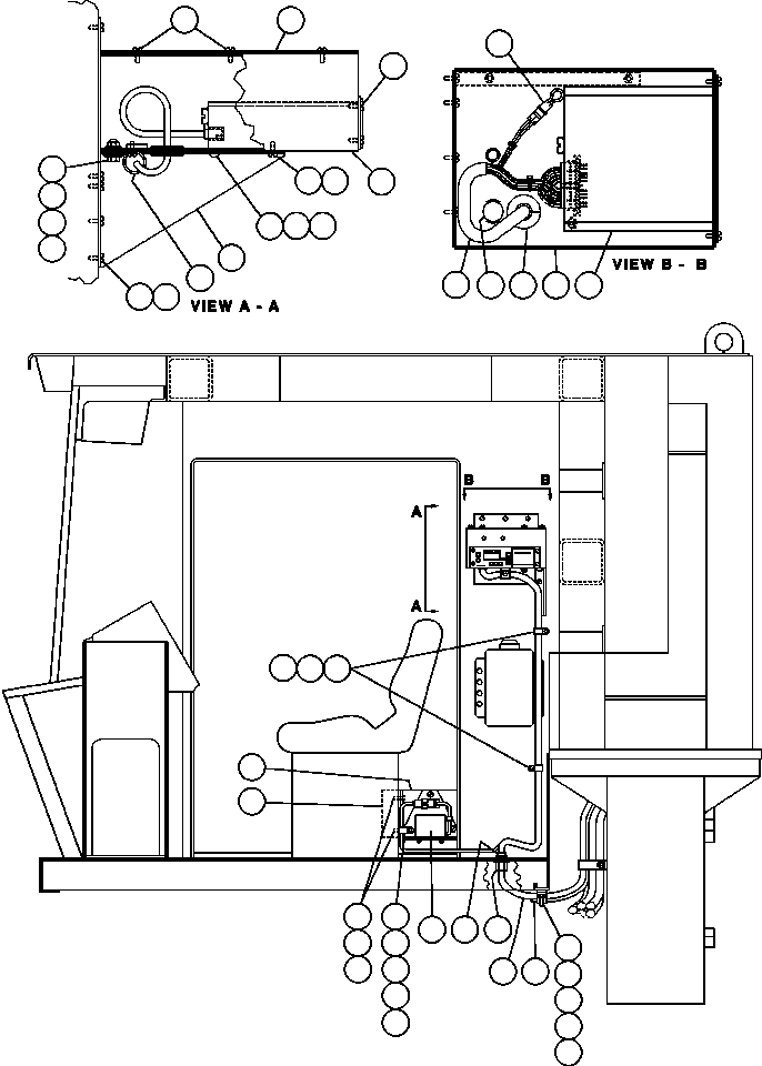 CONTROL BOX, PAYLOAD METER EC0755 KOMATSU