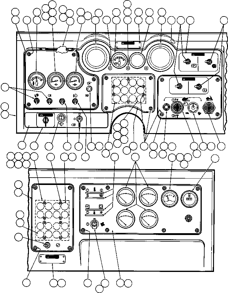 HARNESS, WIRE (CIRCUIT BREAKERS/HEATER SWITCH/SONALERT) YA2819 KOMATSU