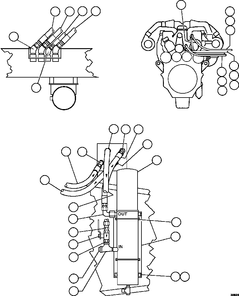 Шланг HA2183 KOMATSU