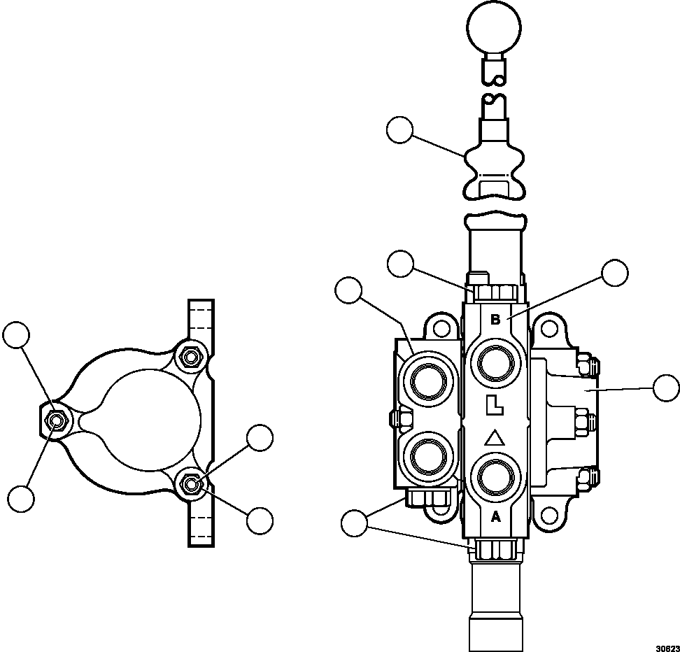 BOLT, PIVOT VE9232 KOMATSU