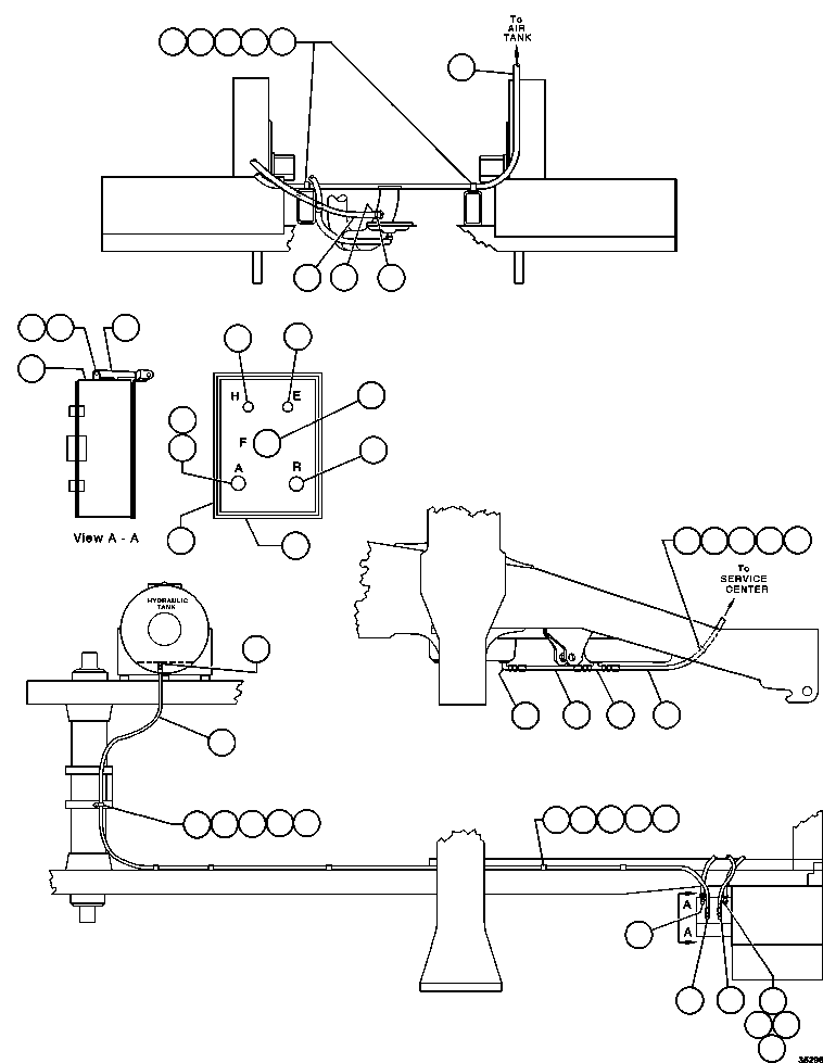 Коробка TZ5683 KOMATSU