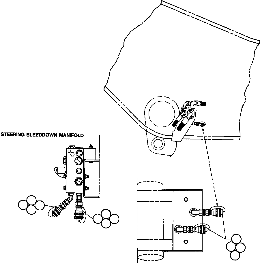 Прямой переходник VH0589 KOMATSU