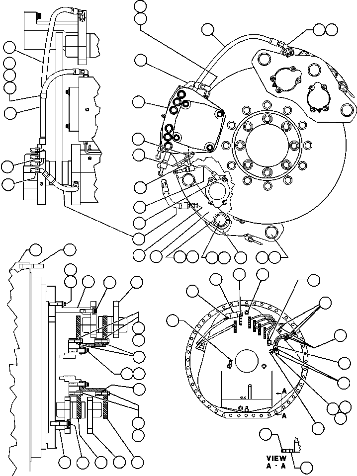 WHEEL, MOTORIZED DRIVE (788 FS7) PB8783 KOMATSU