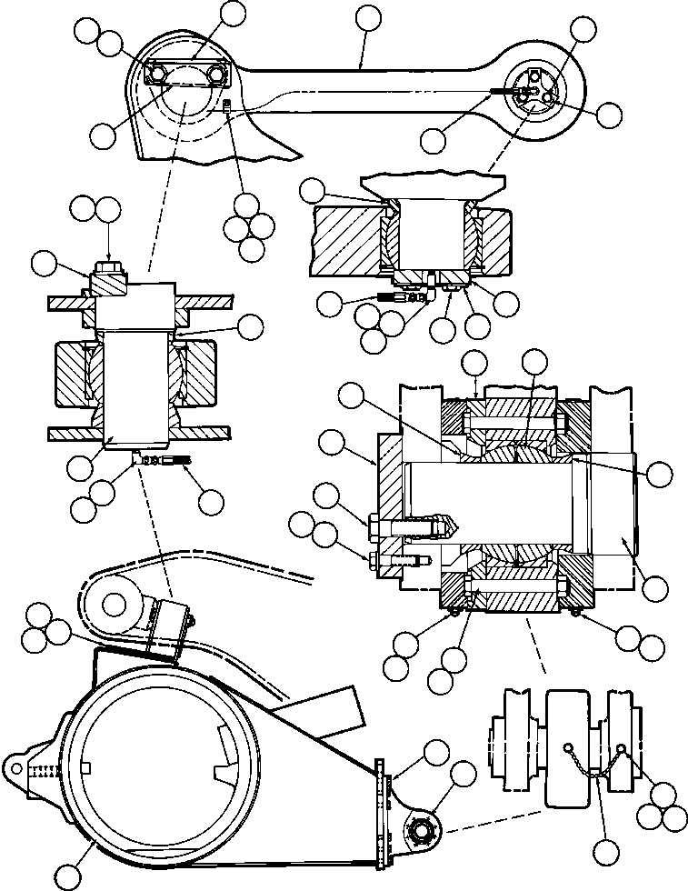 HOUSING, AXLE ED3226 KOMATSU