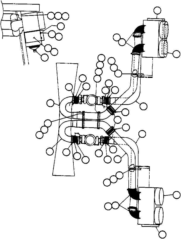 ELBOW, FLEXIBLE PB2209 KOMATSU