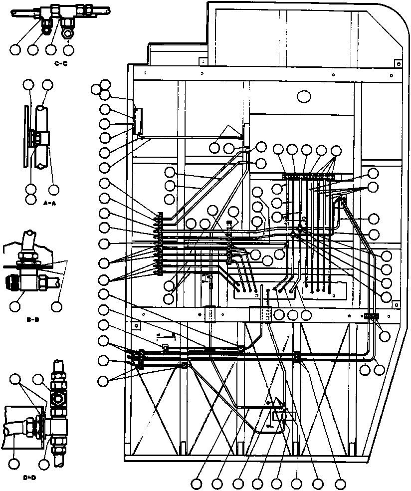 Тройник VB0448 KOMATSU