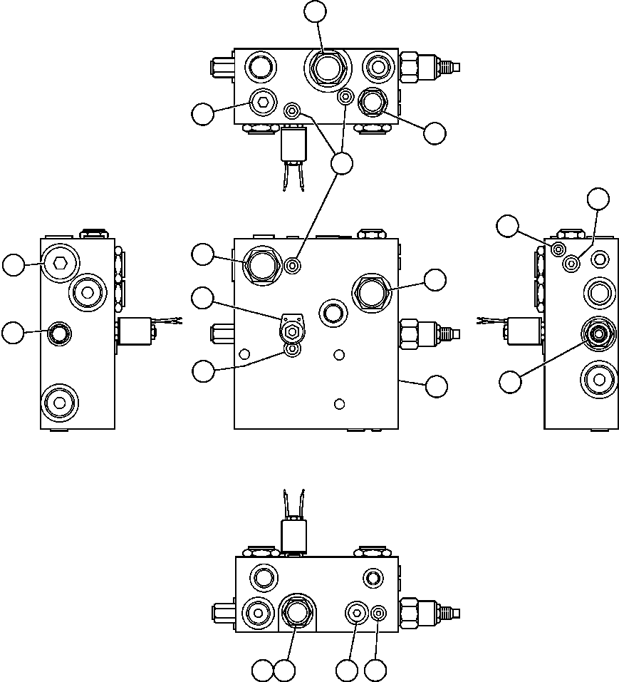 SOLENOID VALVE ASSEMBLY TK7830 KOMATSU