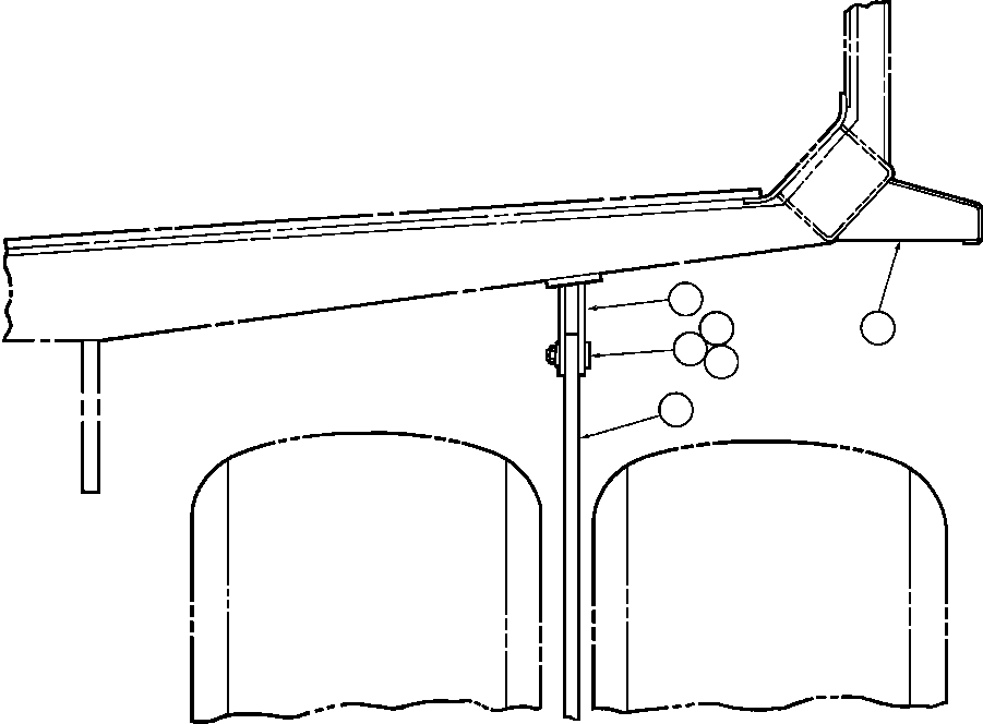 BAR, EJECTION EB3760 KOMATSU