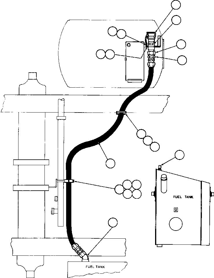 BAR, TAPPED TX1055 KOMATSU