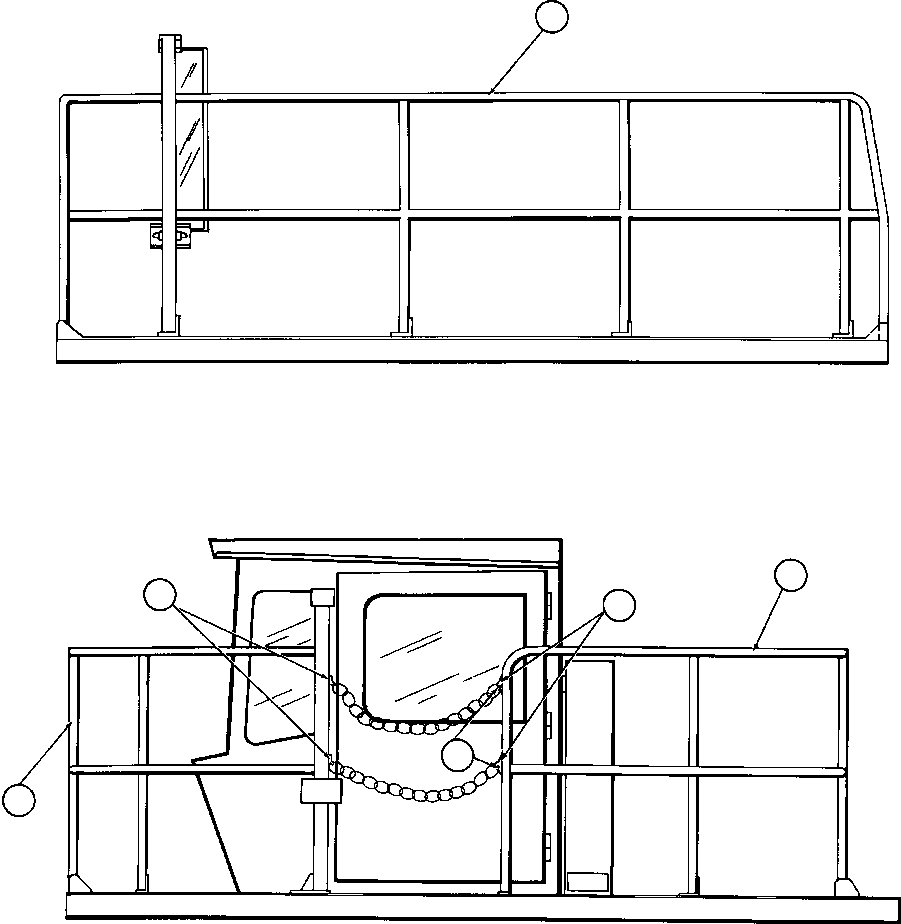 HANDRAIL - R.H. YA2183 KOMATSU