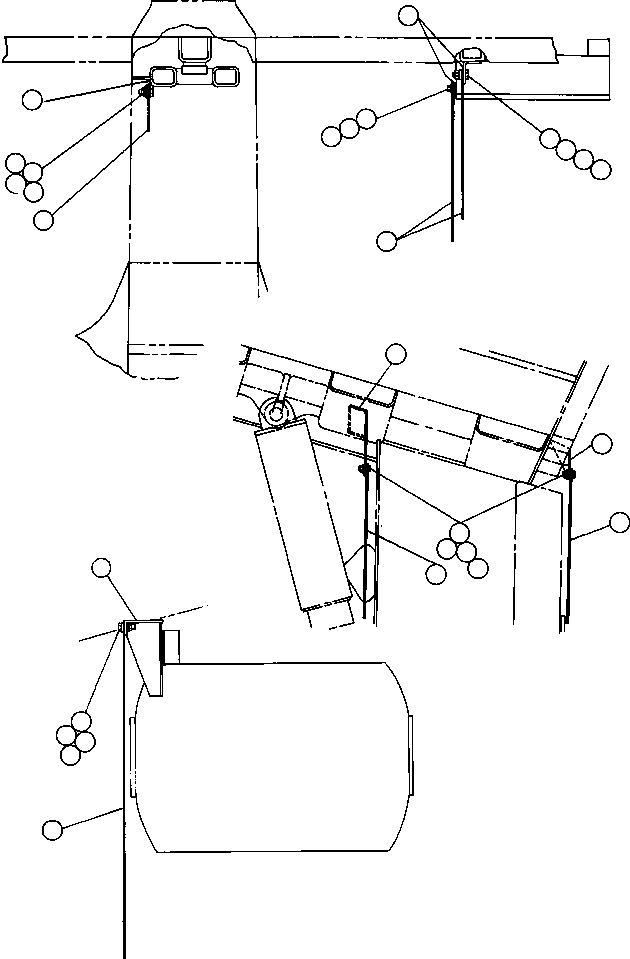 BRACKET - R.H. EB3772 KOMATSU