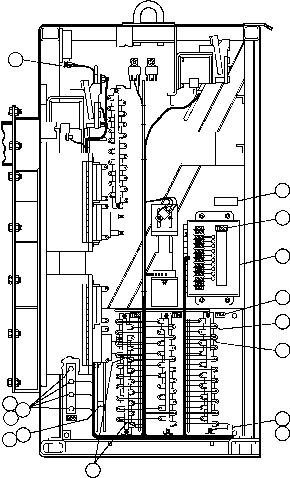 Табличка - TB21 EB1009 KOMATSU