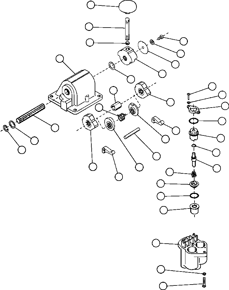 (2) INCLUDED IN RK1130 MAJOR REPAIR KIT. RK1130 KOMATSU