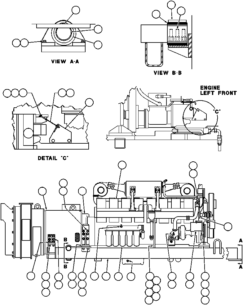 BELT, ALTERNATOR DRIVE BF3522 KOMATSU