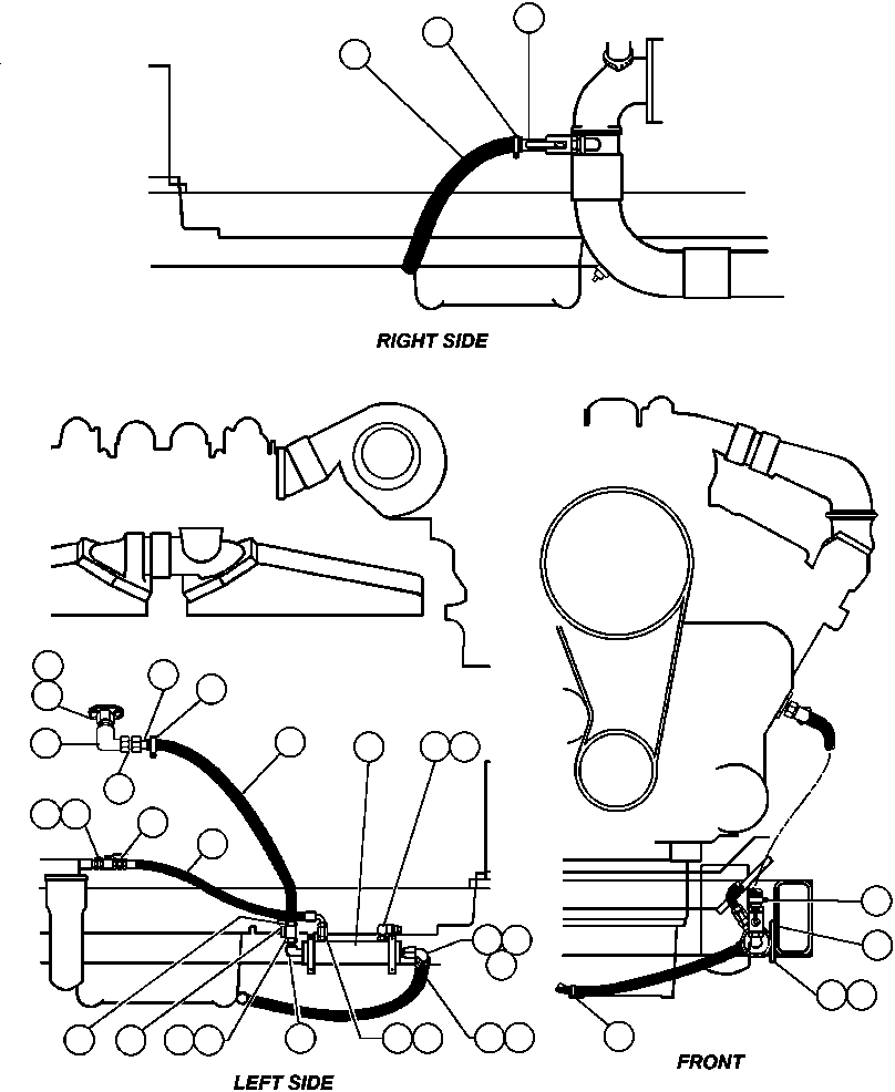 Шланг VY7622 KOMATSU