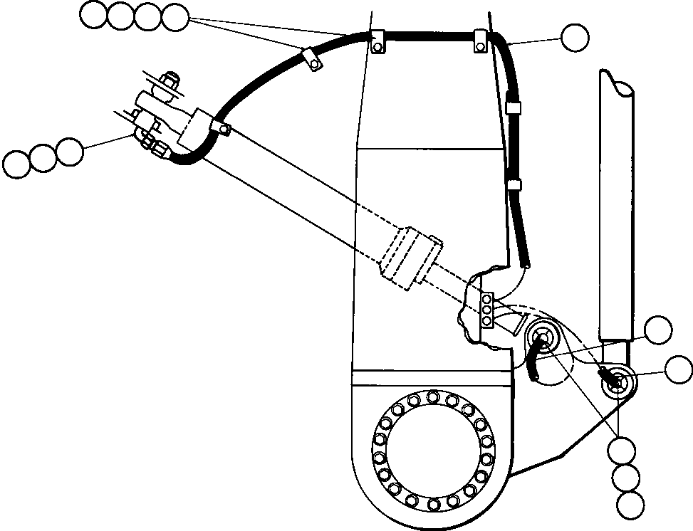 Переходник SV7043 KOMATSU
