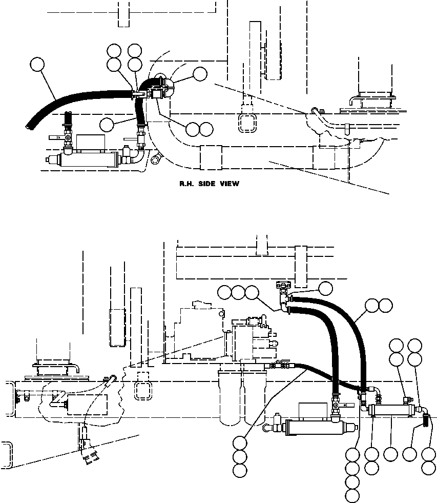 Шланг EB2843 KOMATSU