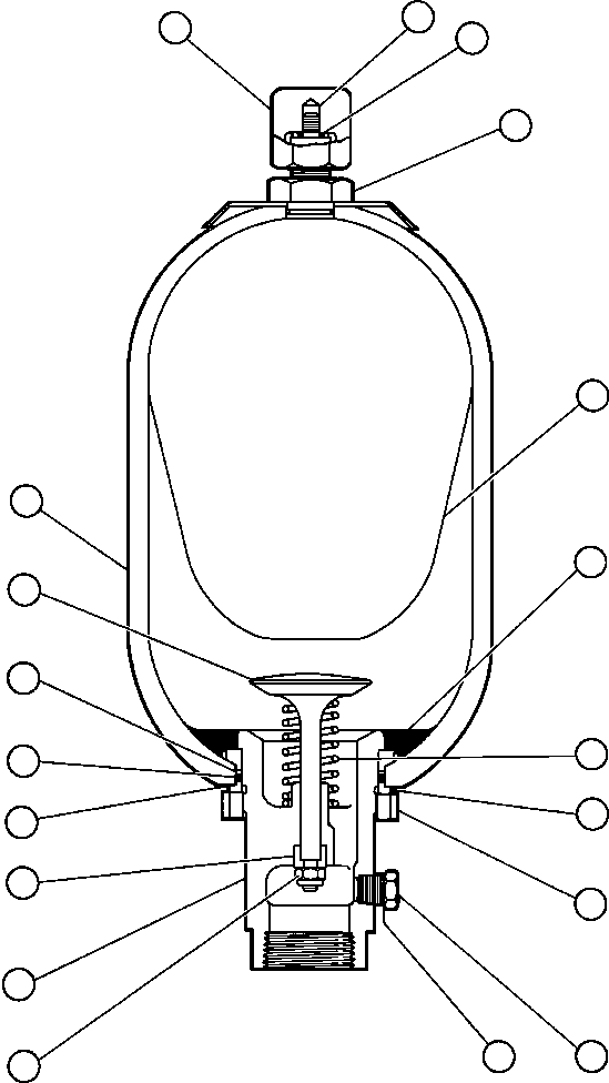Уплотнительное кольцо (1) BF2454 KOMATSU
